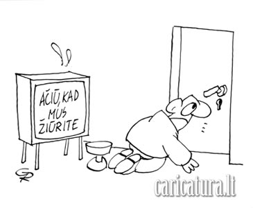 Rimtautas Grabauskas karikatra caricature caricaturas
